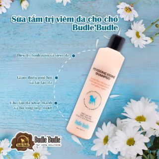 🐶 Dầu tắm trị viêm da cho chó Budle 'Budle