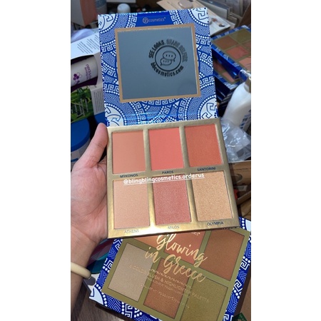 [SALE 60%] Bảng má hồng BH Cosmetics Glowing in Greece | BigBuy360 - bigbuy360.vn