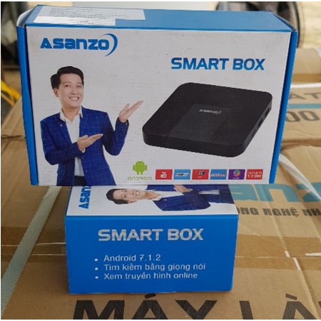 HỘP SMART BOX ASANZO A5 DÙNG CHO TIVI