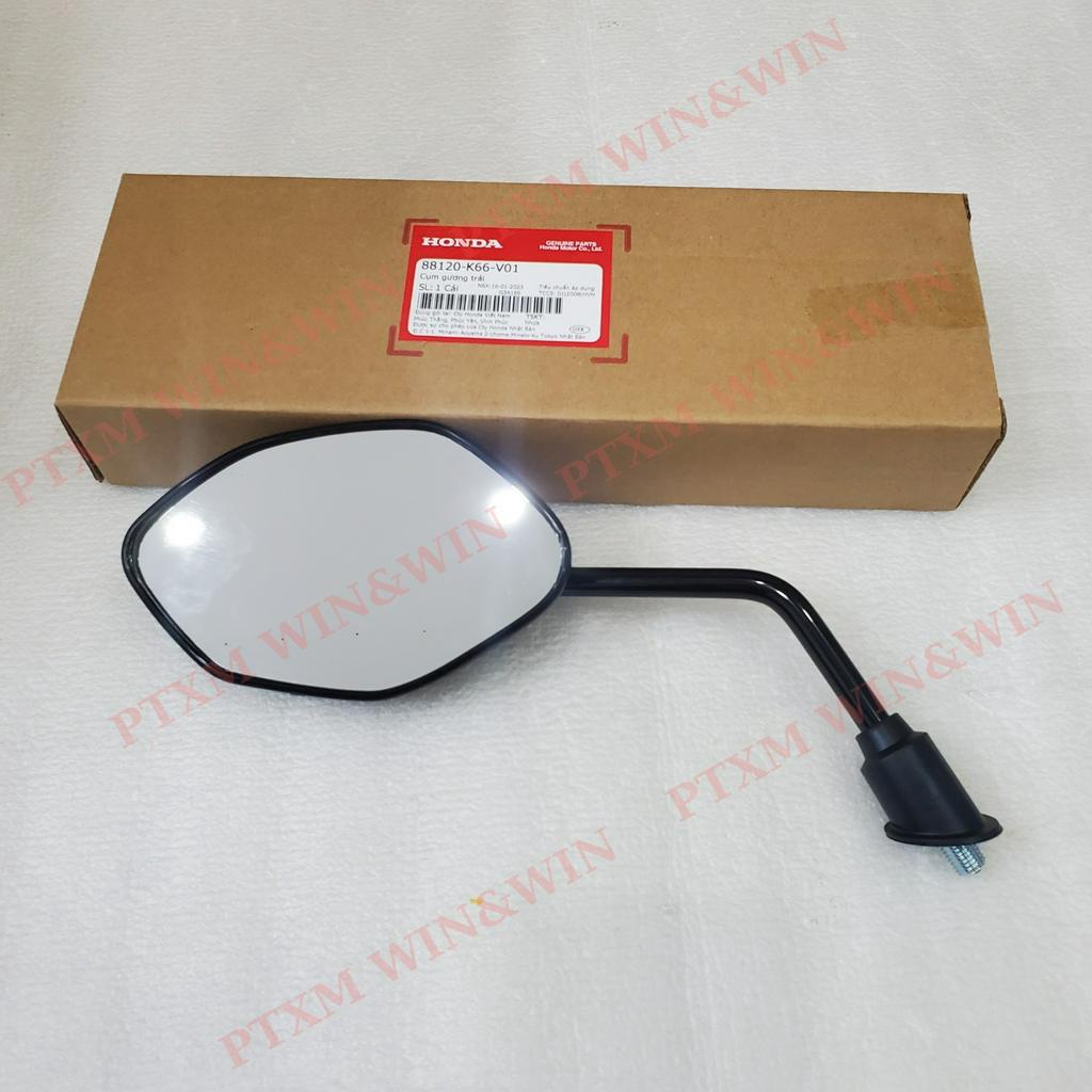 Kính hậu, Kiếng hậu AB 125 2016-2020 zin Honda VN - 88120-K66-V01/ 88110-K66-V01