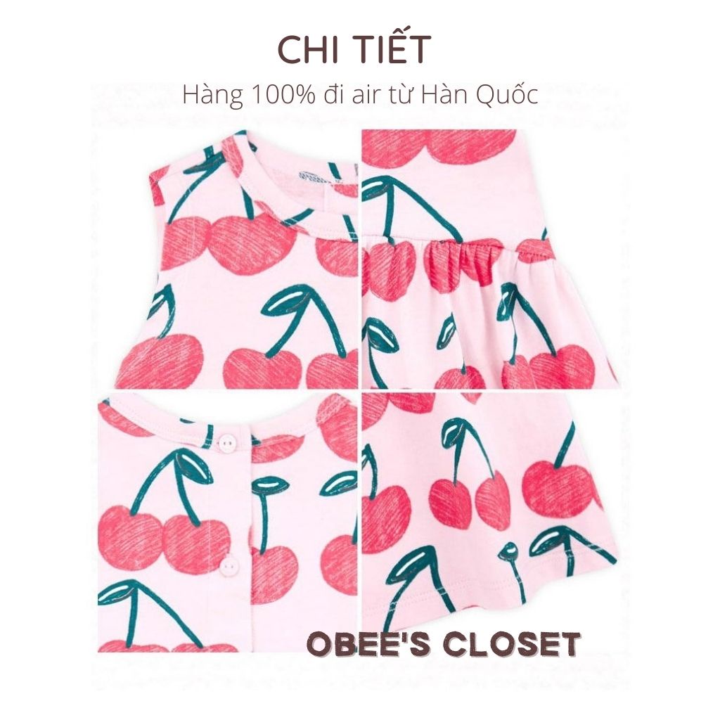 Váy bé gái Obee's Closet Đầm Hàn Quốc cho bé gái 1 - 8 tuổi