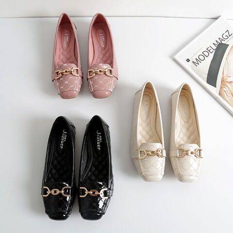 Giày Búp Bê Mũi Tròn Phong Cách Hàn Quốc Cho Nữ | BigBuy360 - bigbuy360.vn