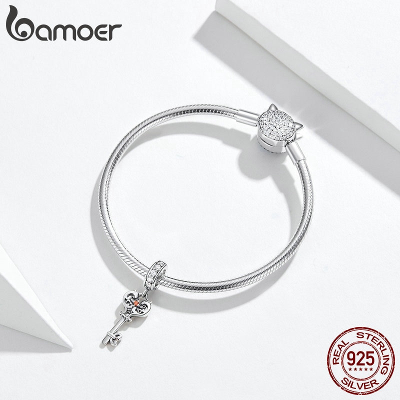 Phụ Kiện Bamoer BSC032 Bằng Bạc 925 Làm Trang Sức Phong Cách Cổ Điển