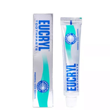 Kem Đánh Trắng Răng Hương Bạc Hà Thơm Mát Eucryl Toothpaste Freshmint 62g