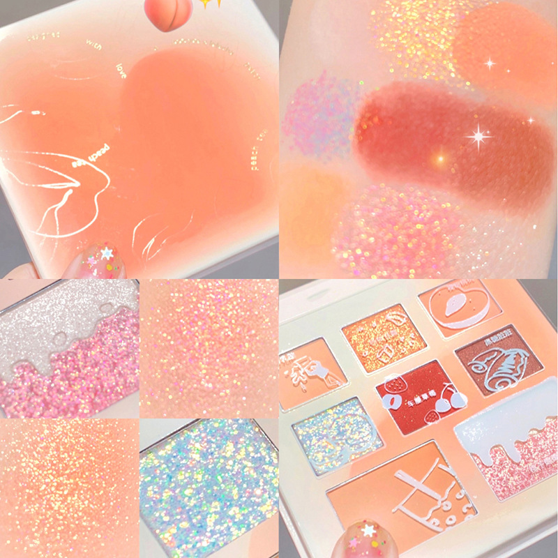 DIKALU (Hàng Mới Về) 1 Bảng Phấn Mắt 8 Màu Ánh Ngọc Trai Lấp Lánh Chống Thấm Nước | BigBuy360 - bigbuy360.vn