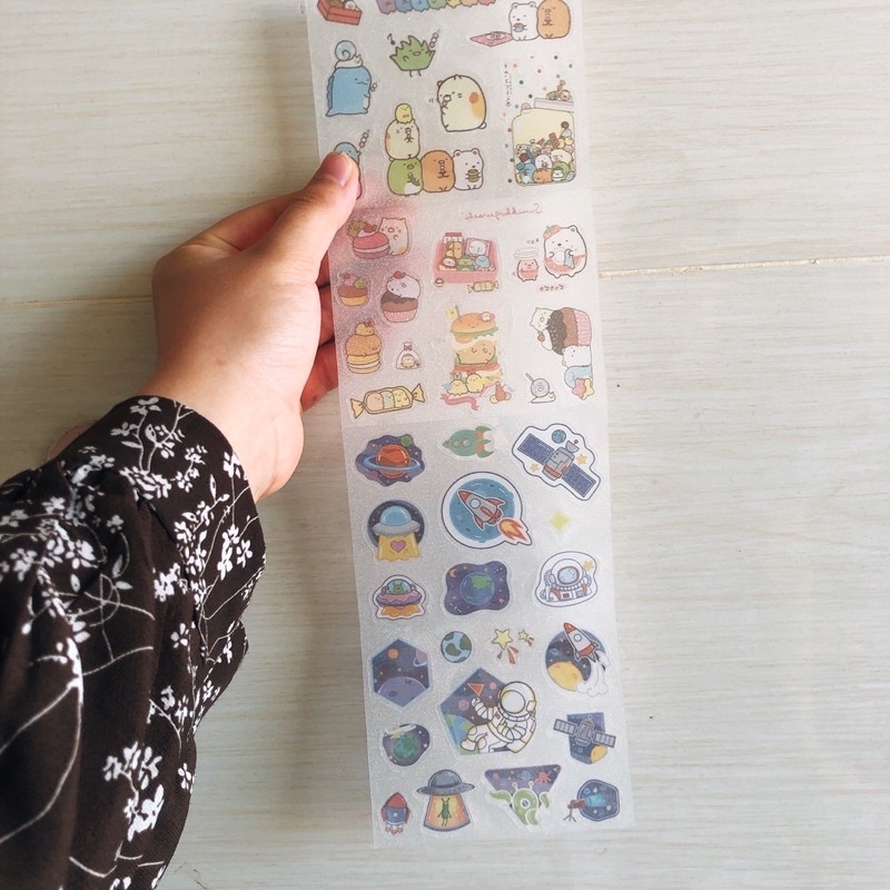 Sỉ vỉ 20 tờ dán sticker