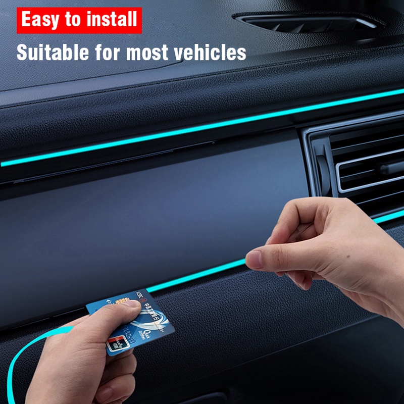 Dây Đèn Led 1M/2M/3M/4M/5M Trang Trí Nội Thất Xe Hơi