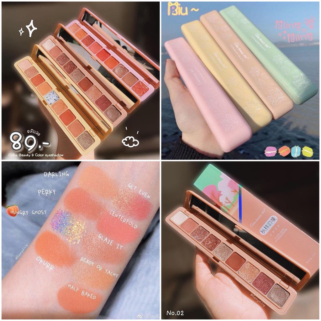 Bảng mắt 9 ô Chika Beauty