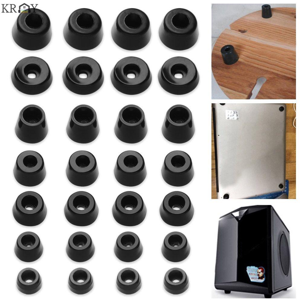 Set 20 Miếng Đệm Cao Su Lót Chân Bàn/Ghế/Đồ Nội Thất Chống Trượt Nhiều Kích Thước