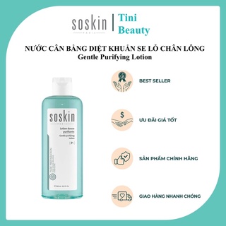 Nước Cân bằng dành cho da dầu mụn Purifying Lotion Soskin