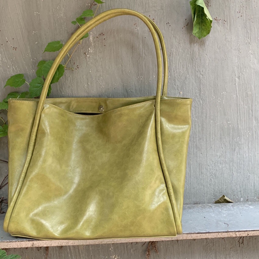 Túi Xách Tote Cỡ Lớn Phong Cách Hàn Quốc Thời Trang Thu Đông Cho Nữ