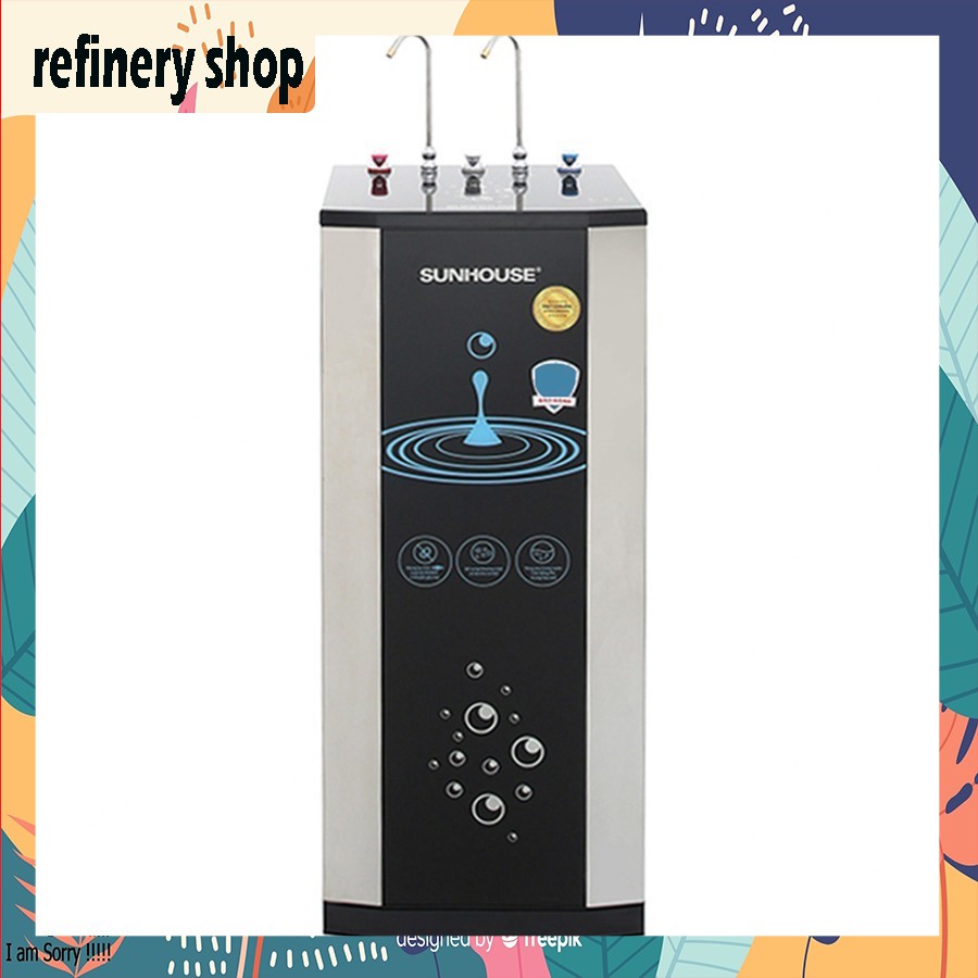 Máy lọc nước Sunhouse 10 lõi nóng lạnh, máy lọc nước RO chính hãng - SHR76210CK | BigBuy360 - bigbuy360.vn