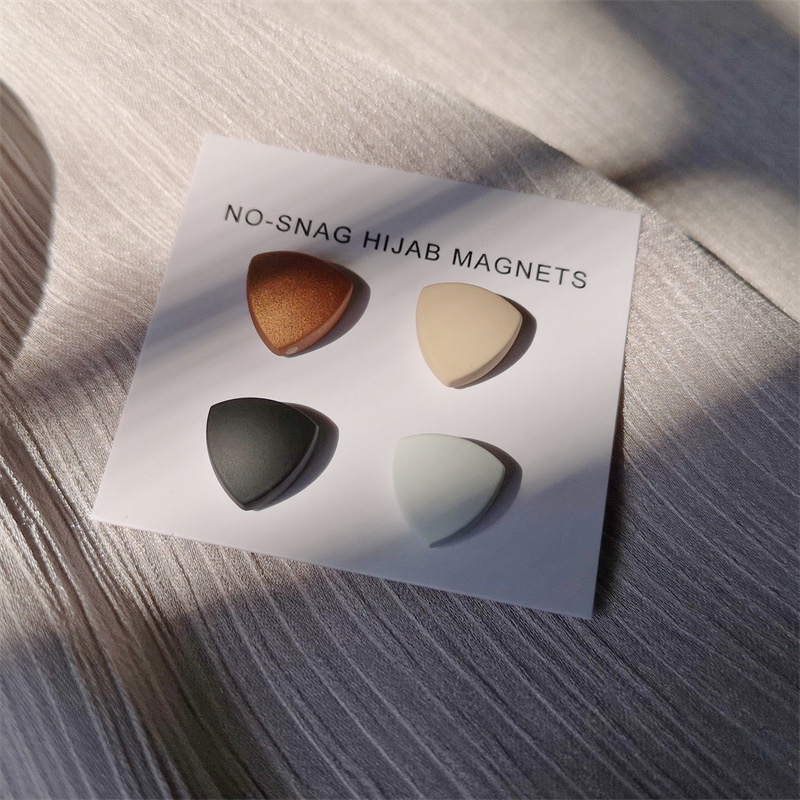 Khóa cài khăn choàng cổ lụa quần áo QIHE JEWELRY nam châm nhẹ sang trọng thời trang làm quà tặng cho bạn bè