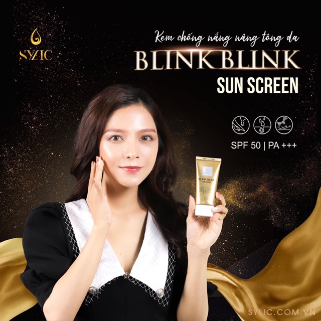 Kem chống nắng Blink Blink nâng tone da (Sylic)