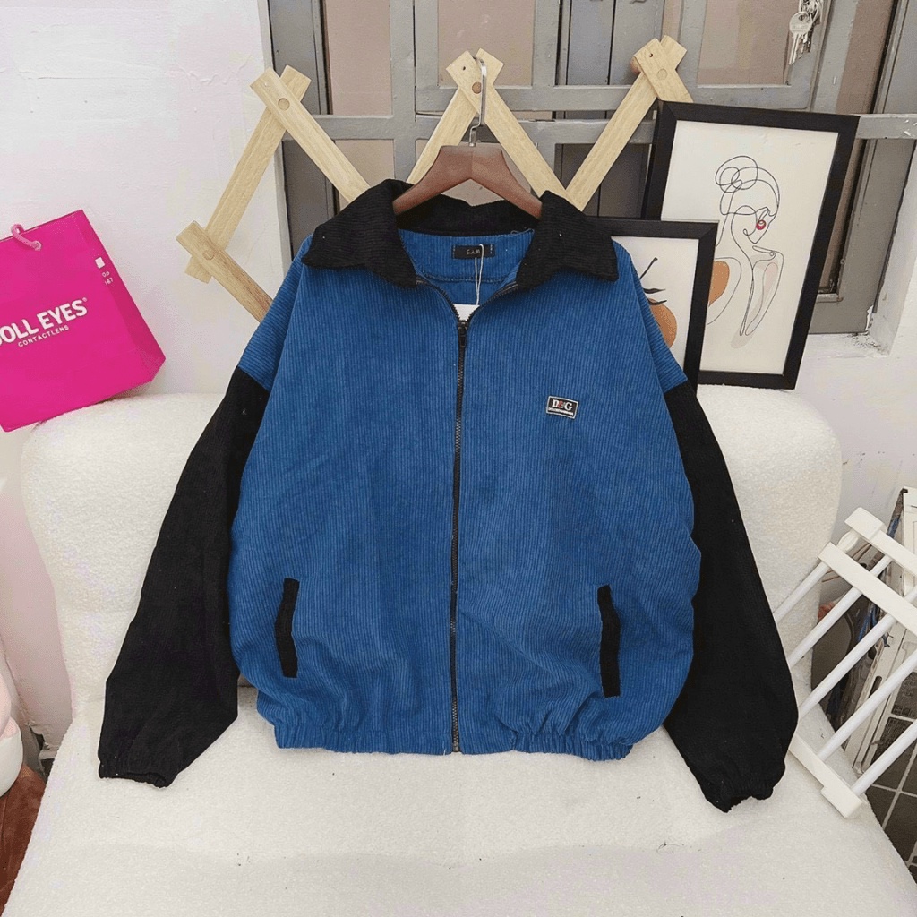 (HCM) ÁO KHOÁC NHUNG CỔ BẺ THỜI TRANG NỮ SIÊU XINH - THỜI TRANG XỊN XÒ , TON DÁNG HOTTREND CHO CÁC BẠN TRẺ KME FASHION