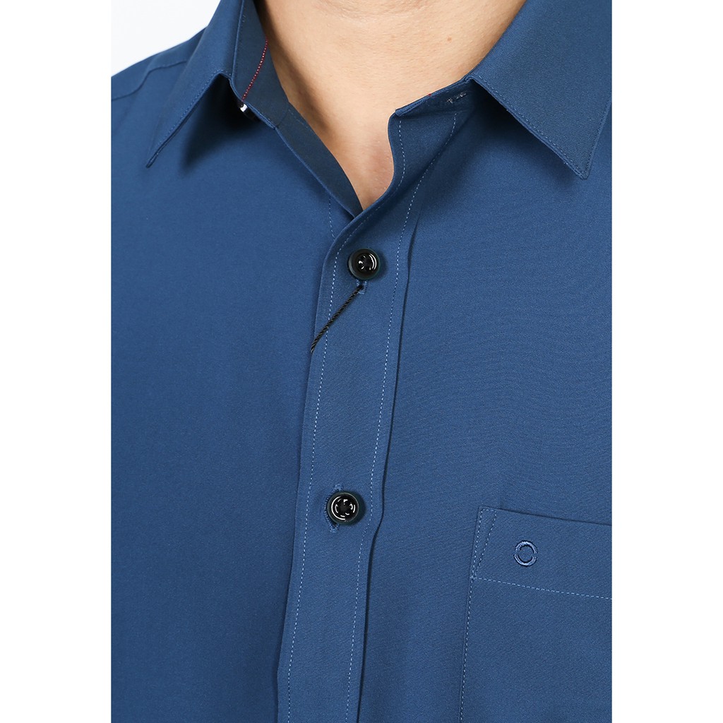 Áo sơmi dài tay Owen Nano Regularfit màu xanh -  AR90652DT | BigBuy360 - bigbuy360.vn