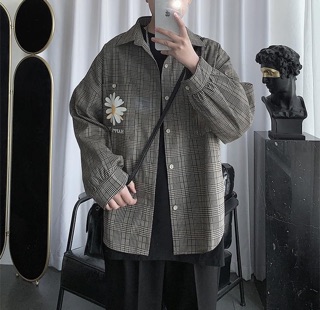 Sơ mi kẻ Hoa Cúc SM0002