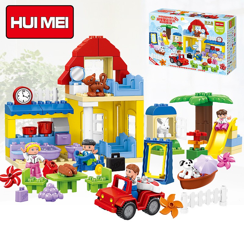 Lego Duplo HUIMEI HM072 cho bé <5 tuổi NLG0036-4