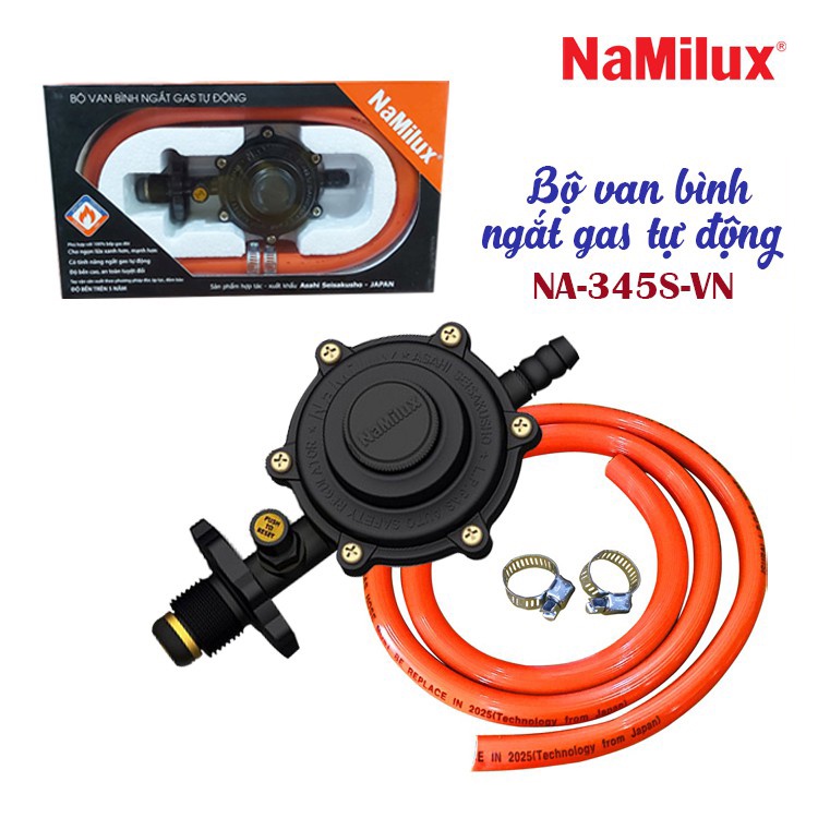 Bộ Van Ga Điều Áp Namilux NA-336S-VN, NA-345S-VN Ngắt Ga Tự Động - An Toàn Tuyệt Đối - Hàng Chính Hãng