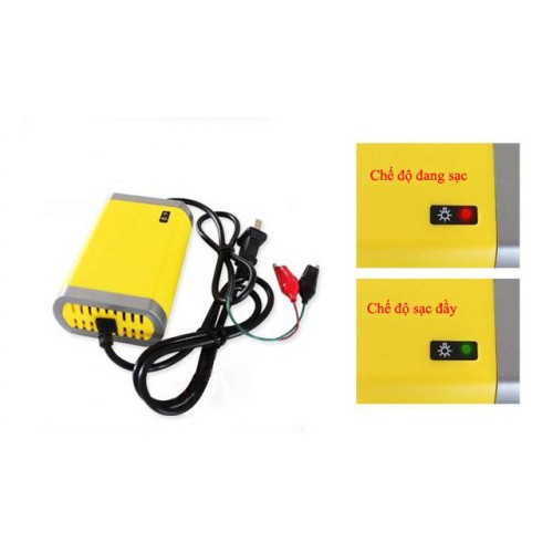 [FREESHIP] BỘ SẠC BÌNH ẮC QUY 12V-2A, 12V-15A AUTO