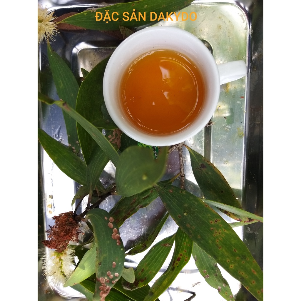 Mật ong rừng tràm Trà Sư nguyên chất 100%, 370gr, thương hiệu đặc sản Dakydo, uống là ghiền!