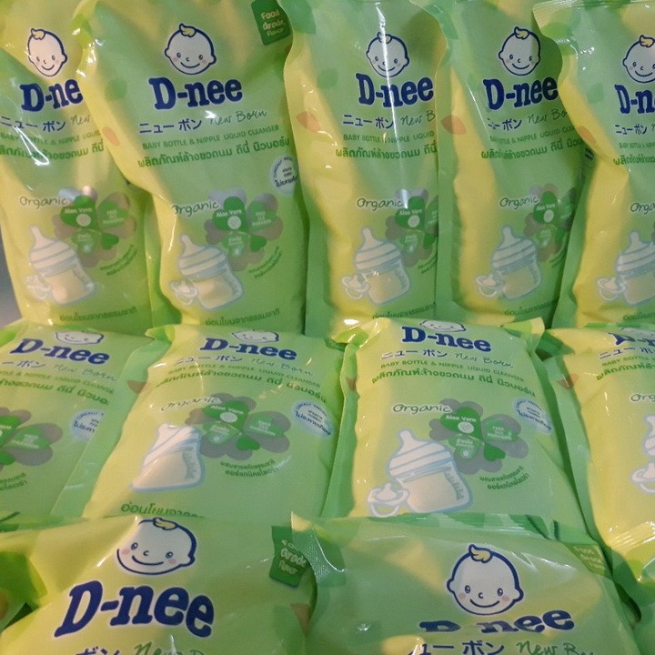 Nước Rửa Bình Và Rau Củ Qủa Dnee Organic ( túi 600ml )