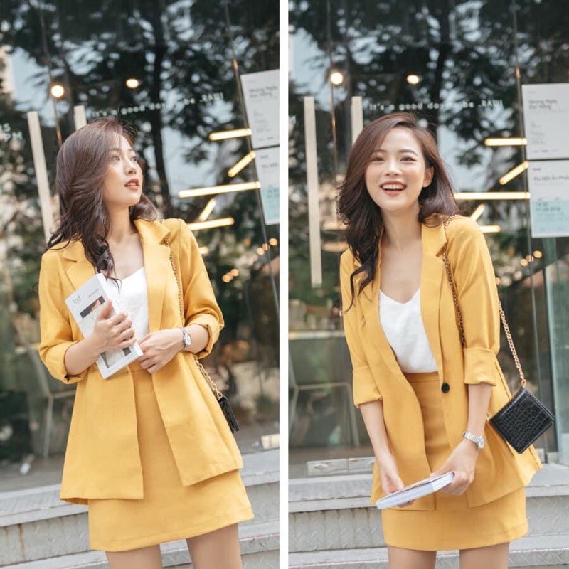 Áo blazer & chân váy | BigBuy360 - bigbuy360.vn