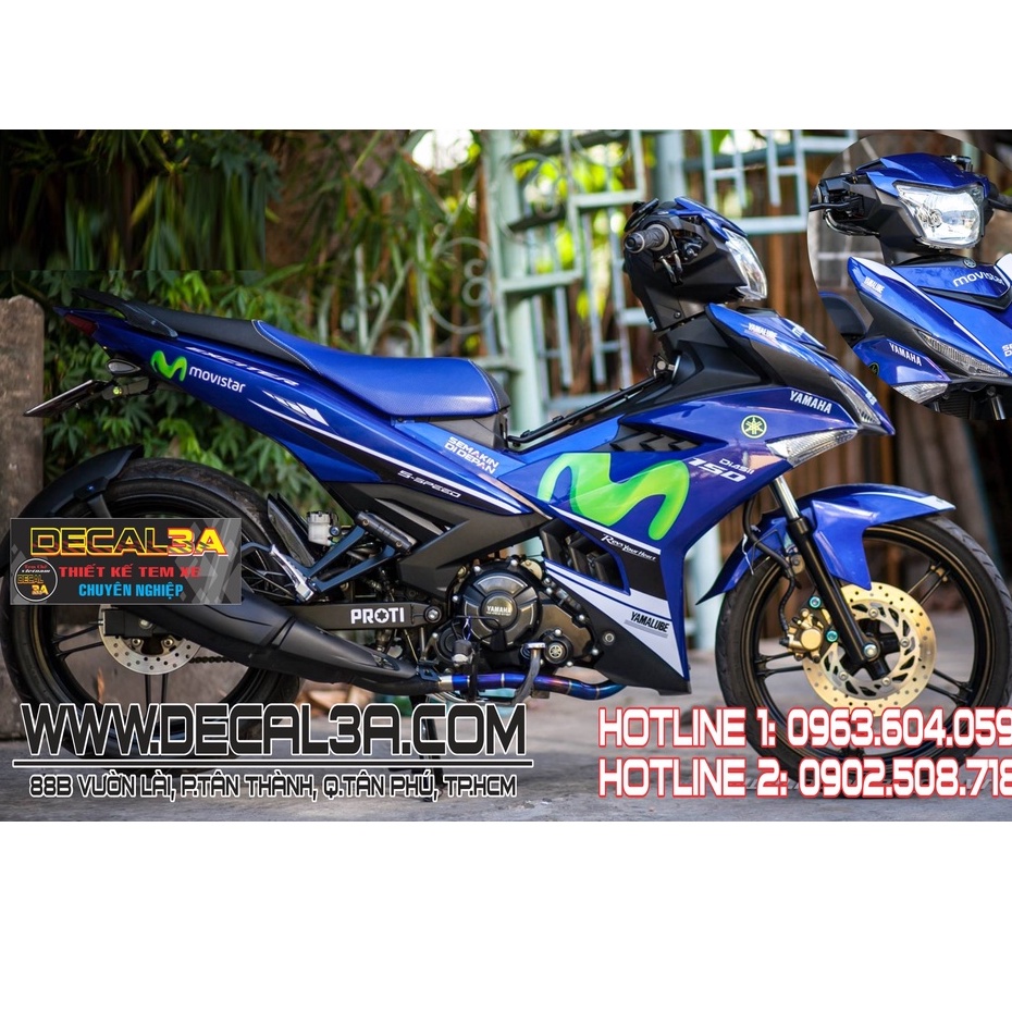 Tem trùm Exciter 150 Movistar