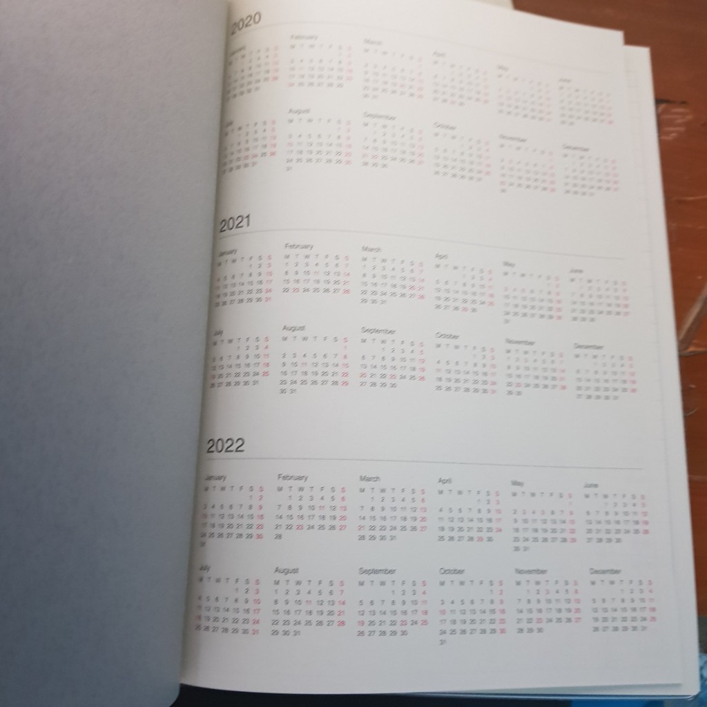 SỔ PLANNER MUJI 2021