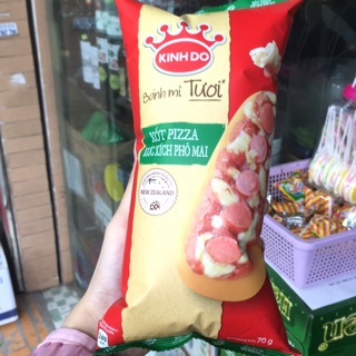 Bánh Mì Tươi Xốt Pizza Xúc Xích Phô Mai 70Gr