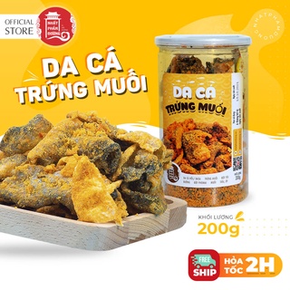 Da cá trứng muối 200g Nhất Phẩm Đường đồ ăn vặt không cay