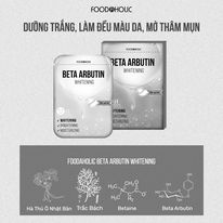 Mặt Nạ Foodaholic   Arbutin Giảm Mụn, Tái Tạo Da Foodaholic Beta Arbutin Whitening Mask 23ml