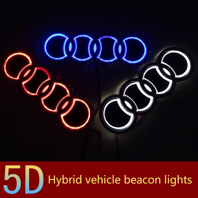 Đèn LED Hình Logo Ngôi Sao Gắn Cản Trước Xe Hơi