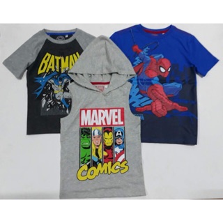 Combo 2 áo trai C&A form Marvel xuất xịn