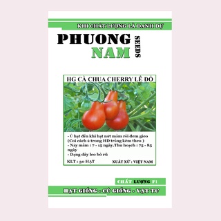 30H - HẠT GIỐNG CÀ CHUA CHERRY LÊ ĐỎ