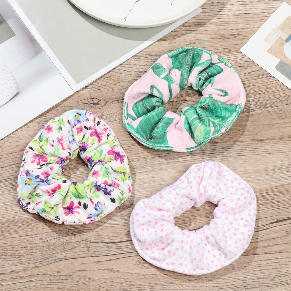 Dây buộc tóc thể thao bằng sợi micro co giãn thấm hút tốt thiết kế xinh xắn dành cho nữ