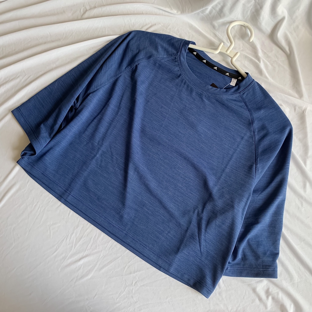 [Xả kho] Áo croptop thể thao nữ phom rộng, tập gym, yoga, aerobic