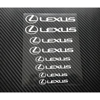 Tem decal dán xe lexus