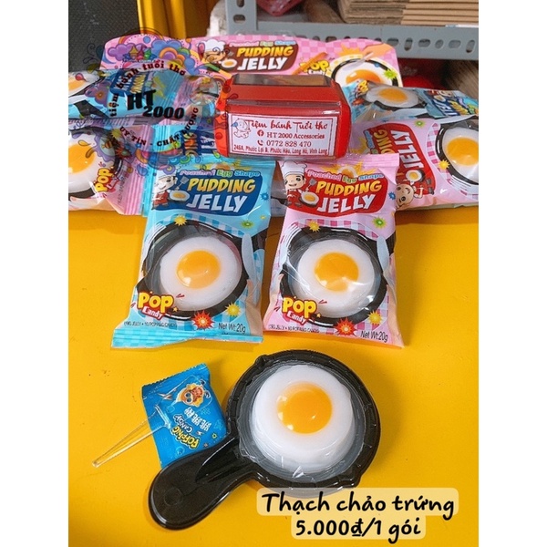 THẠCH CHẢO TRỨNG CHIÊN NGON NGON
