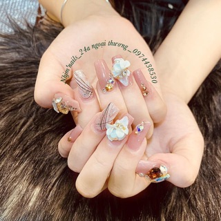 Hoa Bột: set 2 bông Hoa Huệ Đá