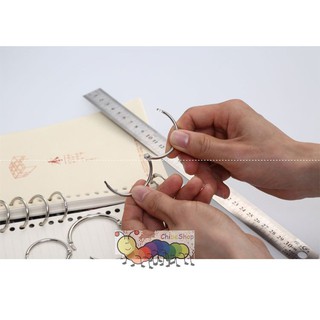 Set 5 móc còng/ khoen vòng làm sách vải đóng gáy sách