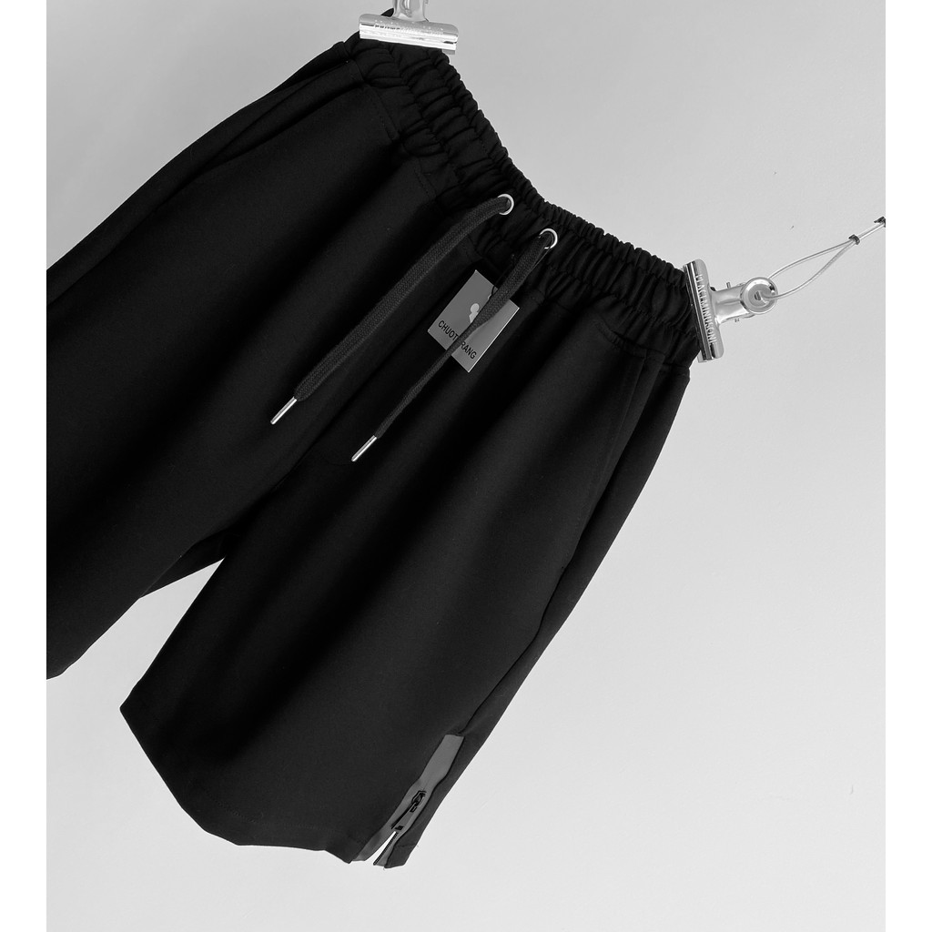 Quần SHORT ZIP thun CHUOTTRANG