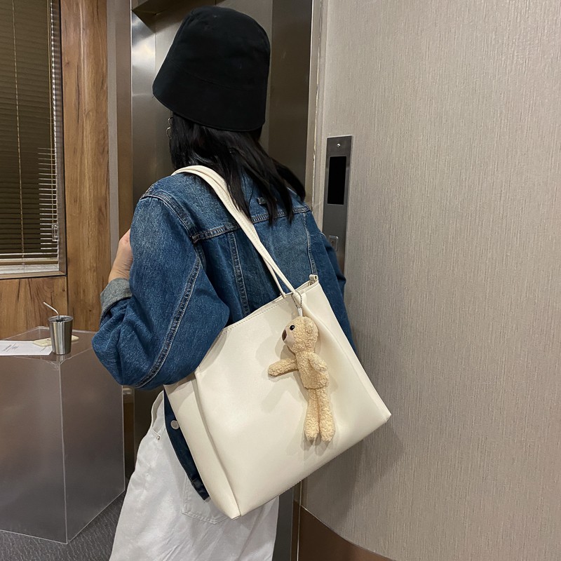 Women's Bag Messenger's Simple Hundred Toilet With The Splendise Bag 2021 New Students To Class Large Capacity Tote Bag