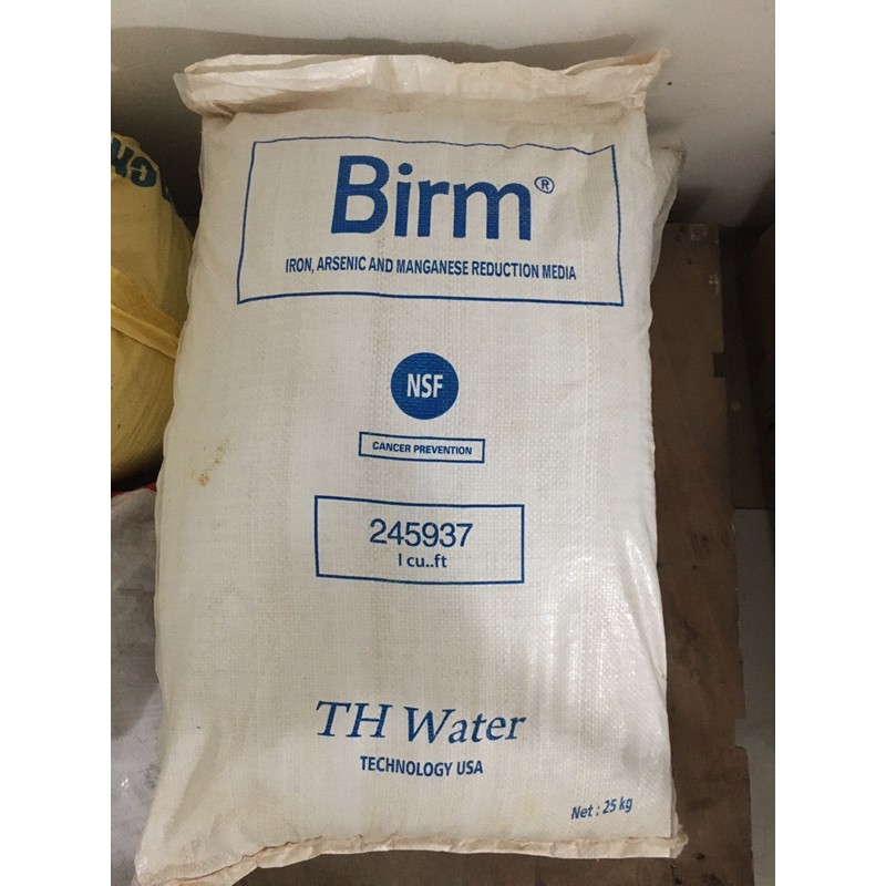 Hạt birm dùng trong xử lý nước giếng khoan