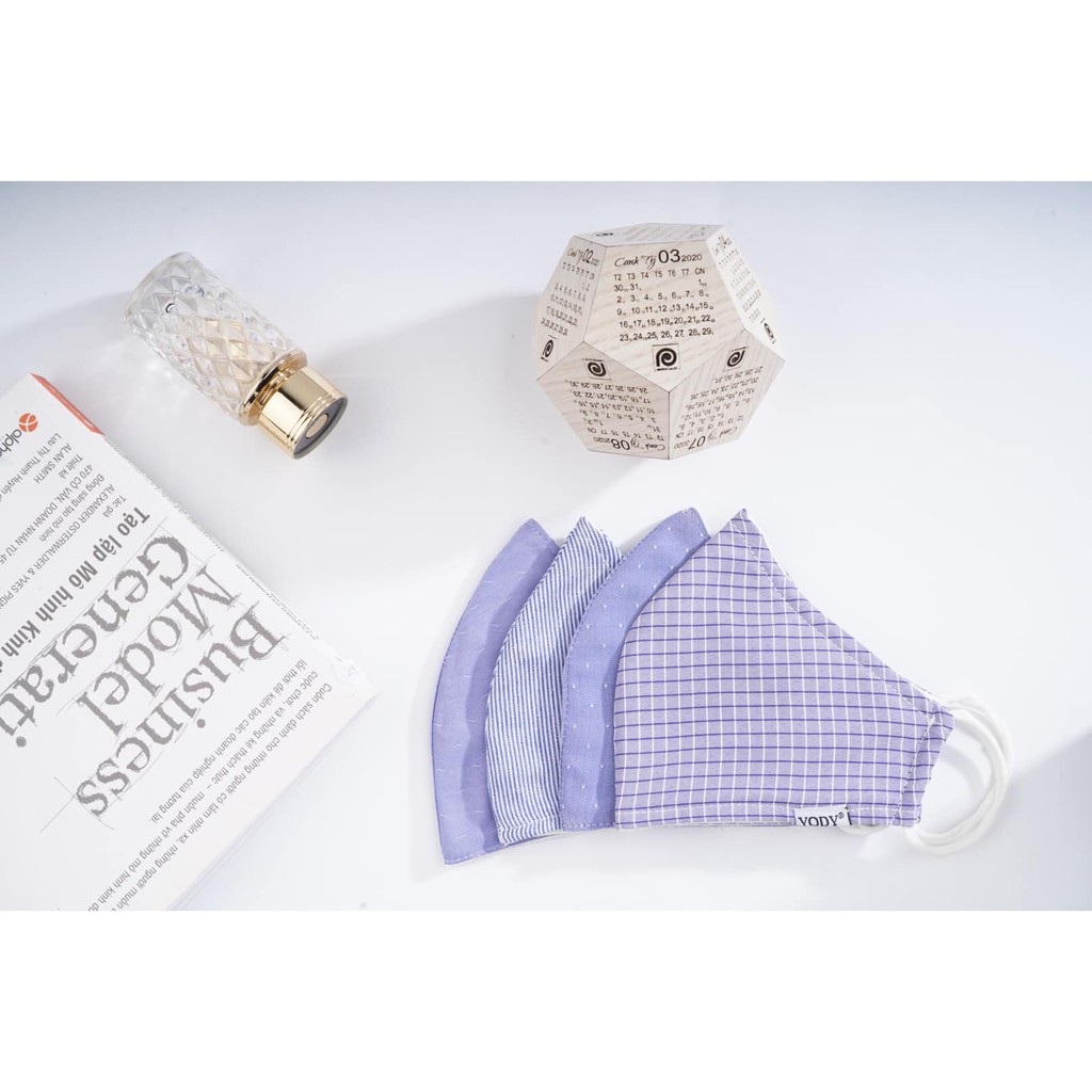 Khẩu trang YODY, COMBO 5 chiếc Khẩu Trang Vải Kháng Khuẩn 2 lớp Tiêu Chuẩn | BigBuy360 - bigbuy360.vn