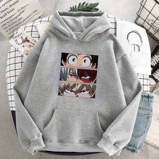 Năm 2021 Thời Trang Anime Nhật Bản Hip Hop Áo My Hero Giới Học Thuật Khoác Hoodie Nam Nữ Thu Đông Cổ
