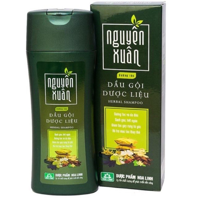 Dầu gội dược liệu Nguyên xuân xanh - Dành cho tóc hư tổn