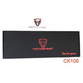 Phím cơ chuyên game MotoSpeed CK108