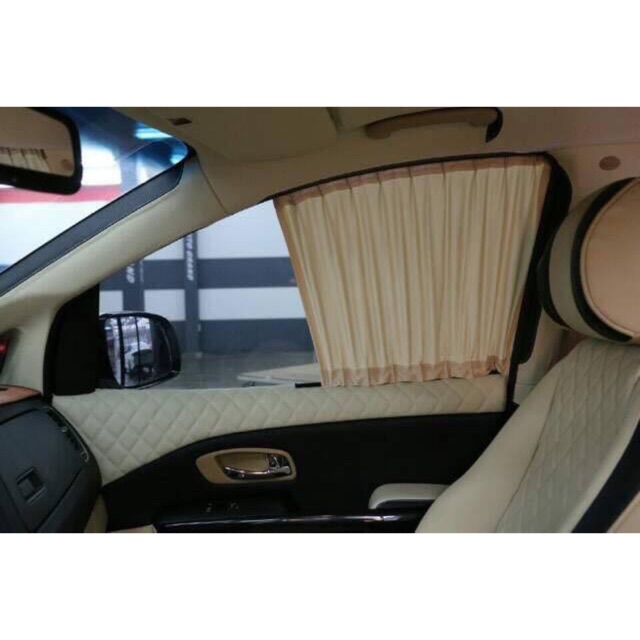 [Giá 1 Bộ 2 Cửa] Rèm Vải Che Nắng Ô tô ( Hàng loại 1 ) | BigBuy360 - bigbuy360.vn