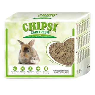 Giấy lót Chipsi Carefresh cây 5L - Lót chuồng cho hamster, thỏ, bọ ú, pet nhỏ...
